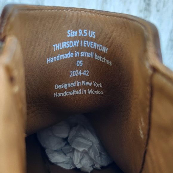 Thursday Boot Company "Downtown" Ankle Boot Amaretto Brown | Women's Size 9.5 - Picture 10 of 16